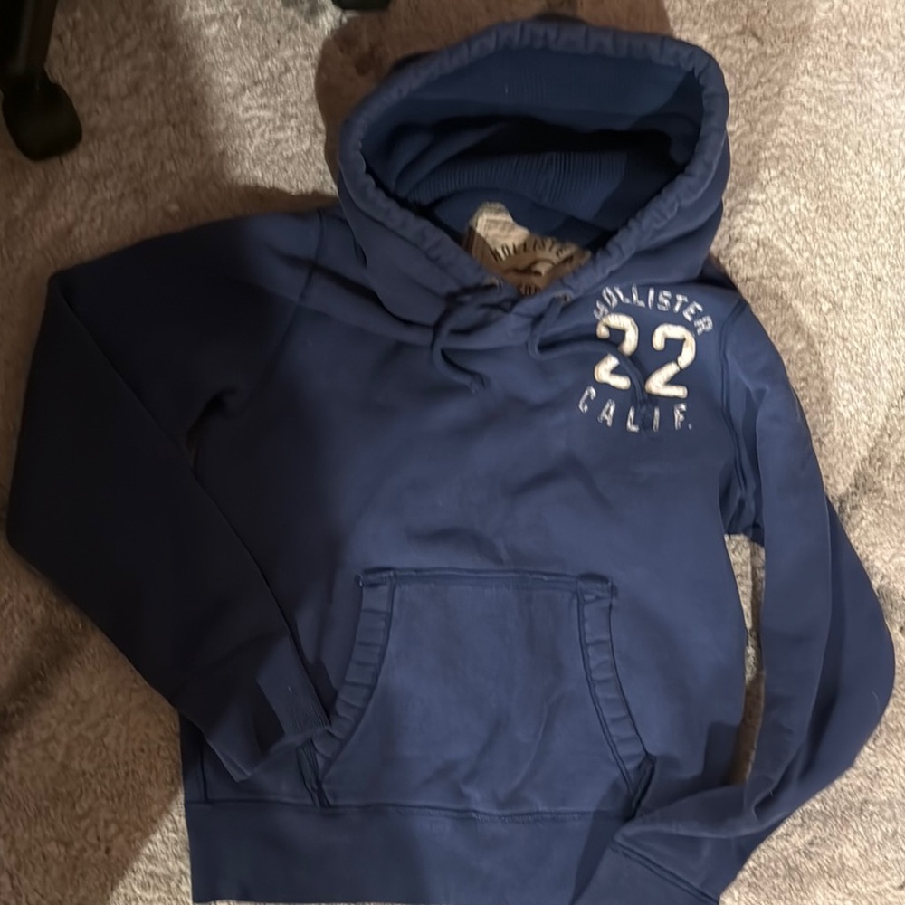 Hollister Navy Blue Hoodie
